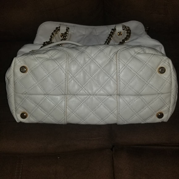 📢NWT Marc Jacobs Winter White Shoulder Bag - Picture 7 of 8